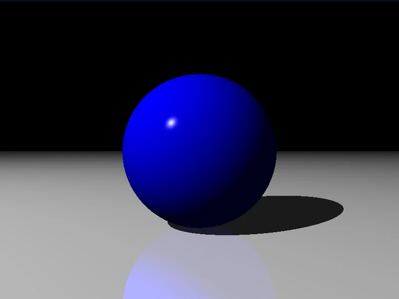 "A ray tracing render of a sphere."